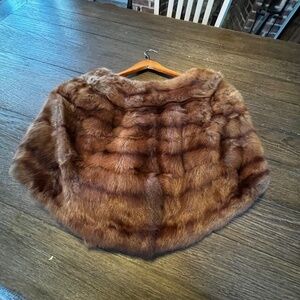 Vintage mink wrap
